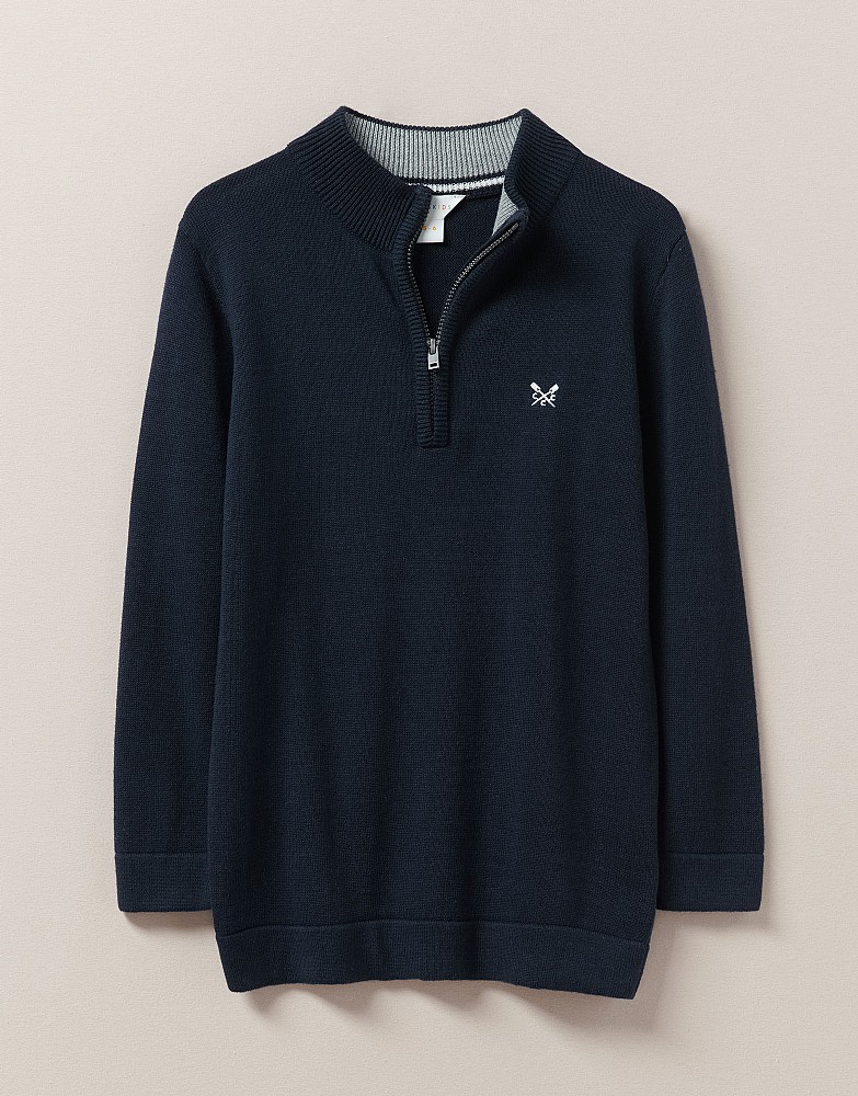 half zip up jumper