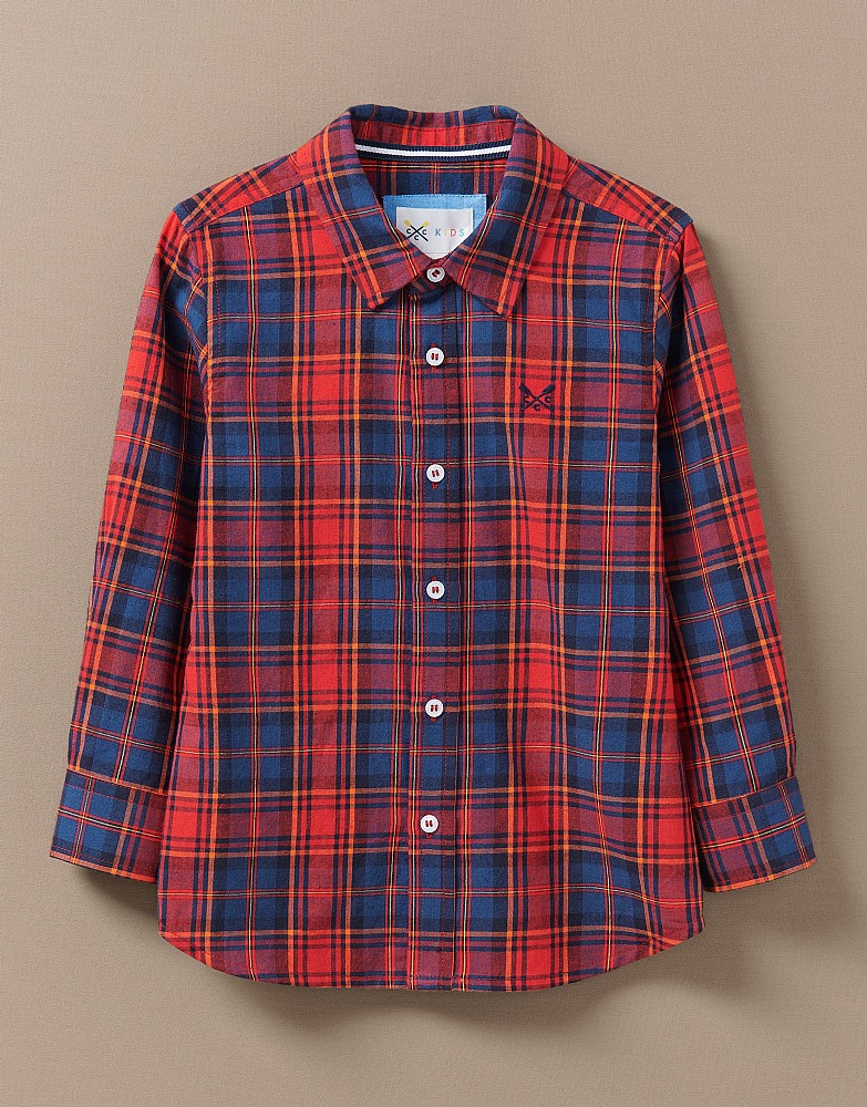 Long Sleeve Tartan Check Shirt