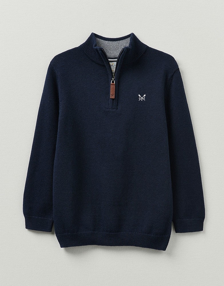 Half Zip Knit Jumper