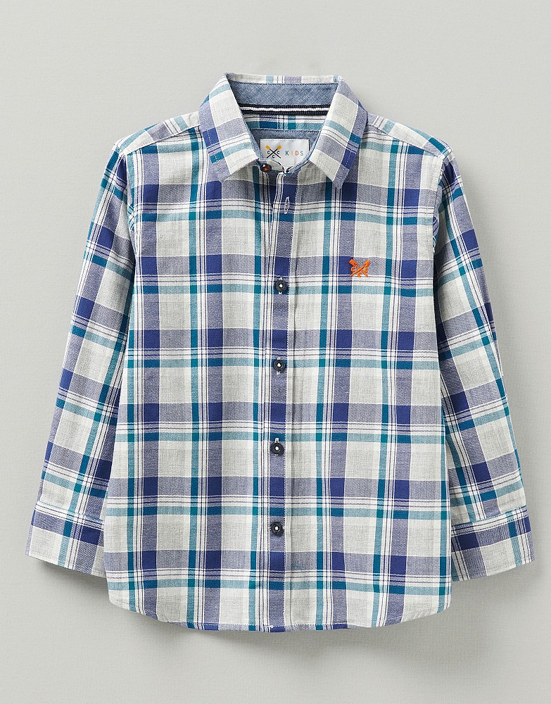 Long Sleeve Classic Marl Check Shirt