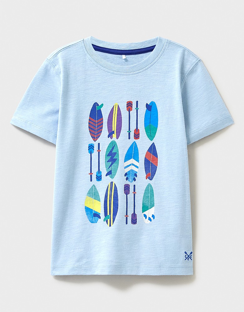 Surfboard Graphic T-Shirt