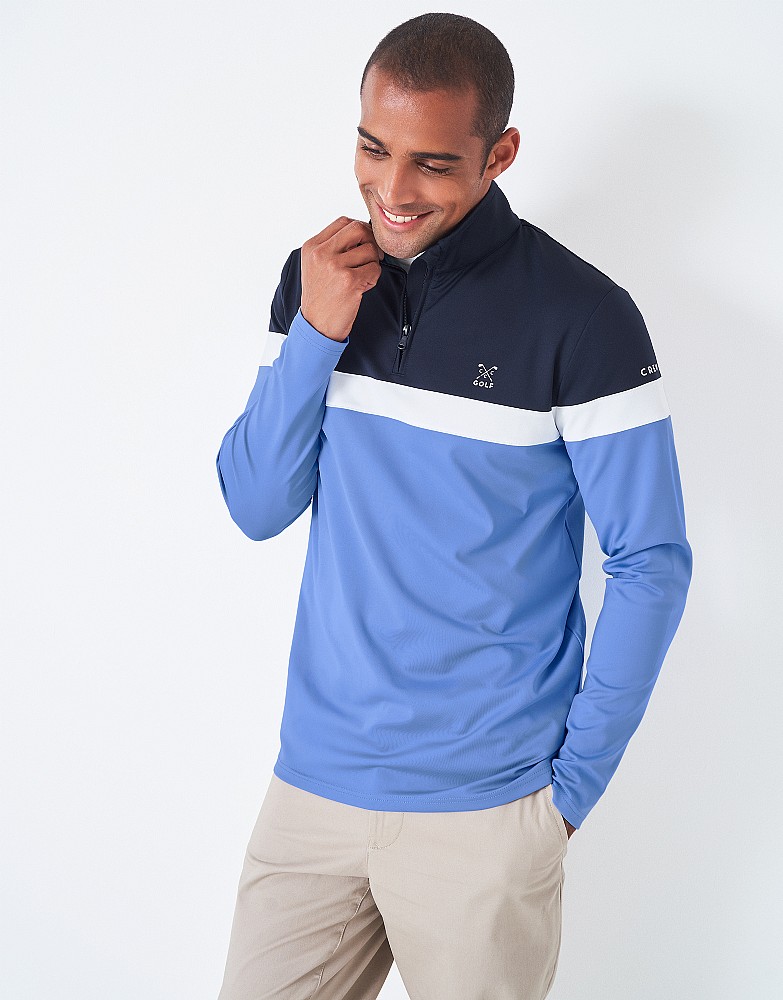 Mens half outlet sleeve golf jacket