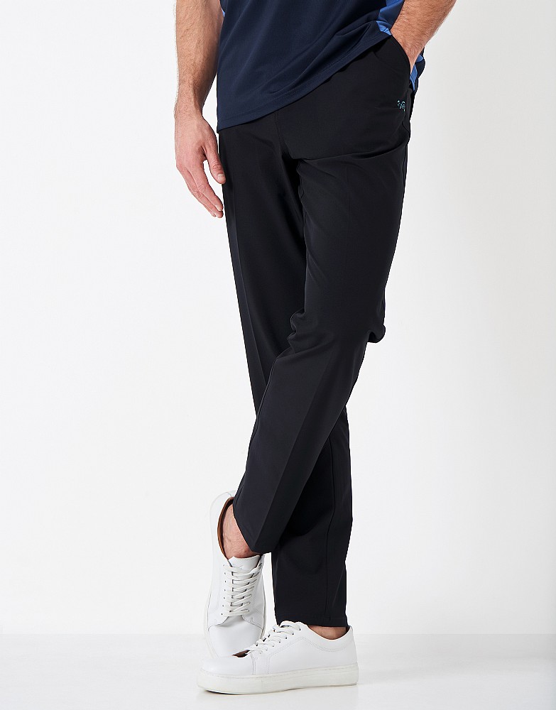 Men's Classic Golf Trouser from Crew Clothing Company - Black
