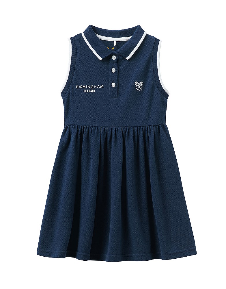 Birmingham Branded Sleeveless Polo Dress