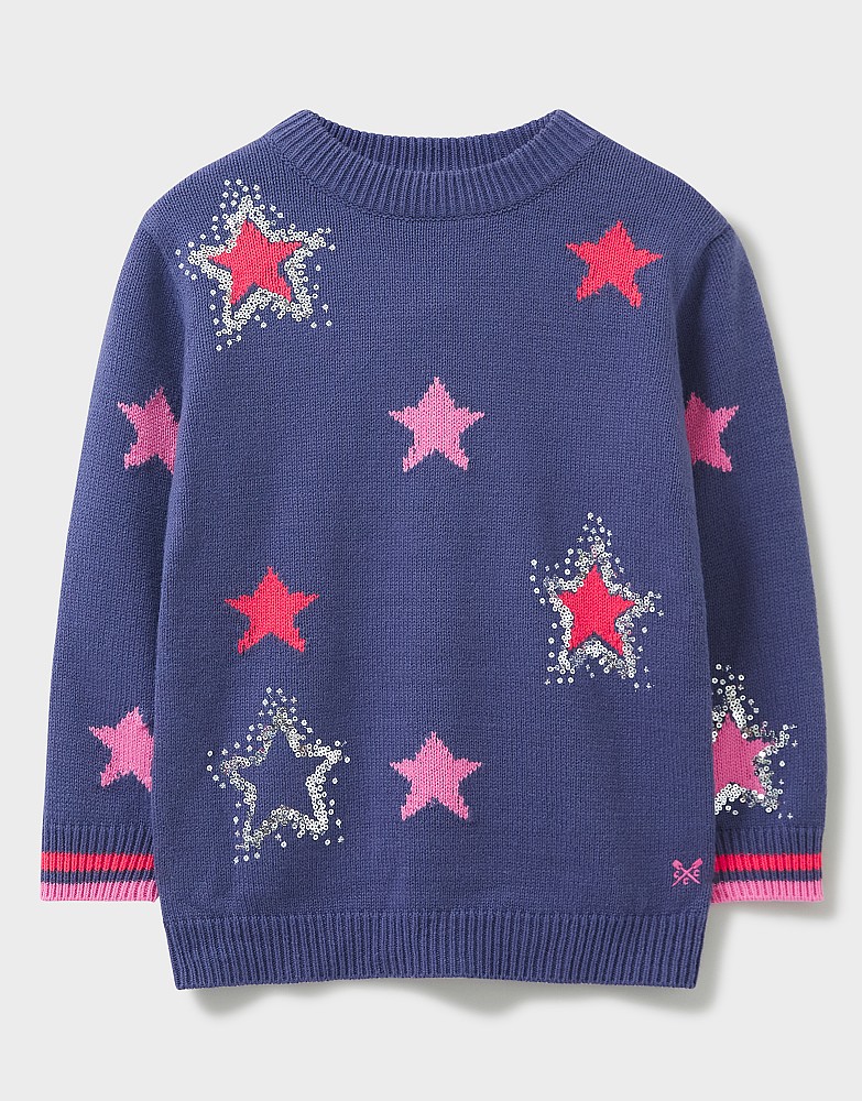 Girls sparkly cheap jumper