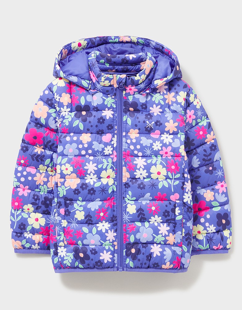 Girl's Lightweight Floral Jacket from Crew Clothing Company