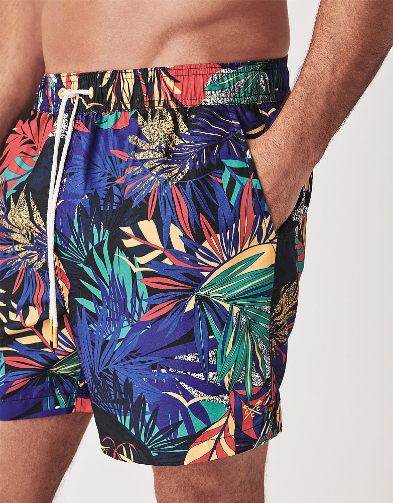 Men's Tropical Swim Shorts from Crew Clothing Company