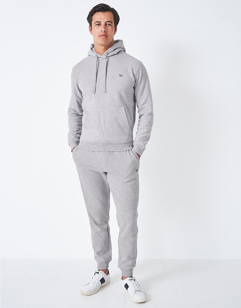 Men's Crossed Oars Grey Jogger from Crew Clothing Company