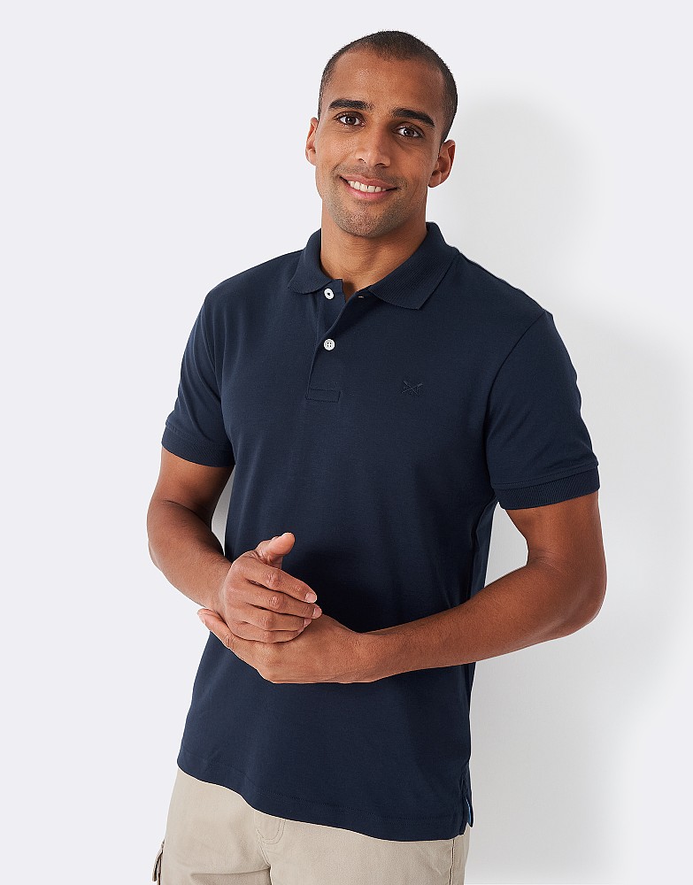Luxe Short Sleeve Polo Shirt
