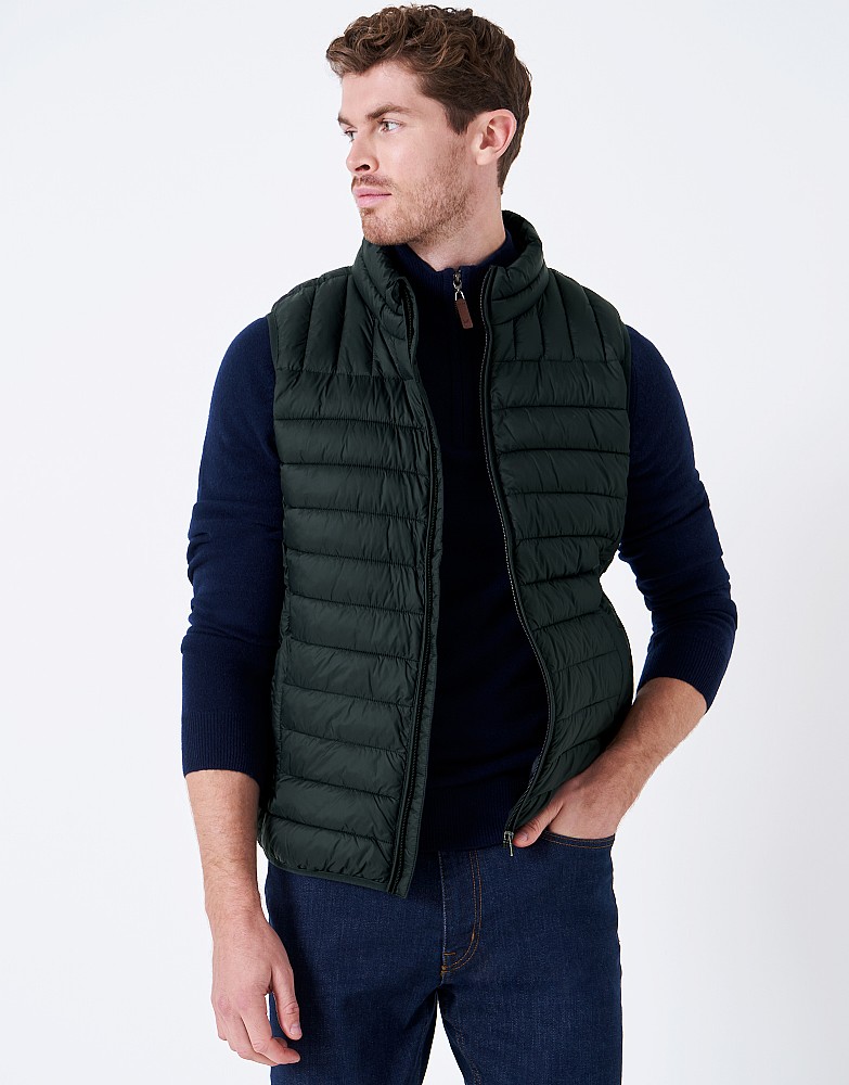 Men's Lightweight Lowther Gilet from Crew Clothing Company