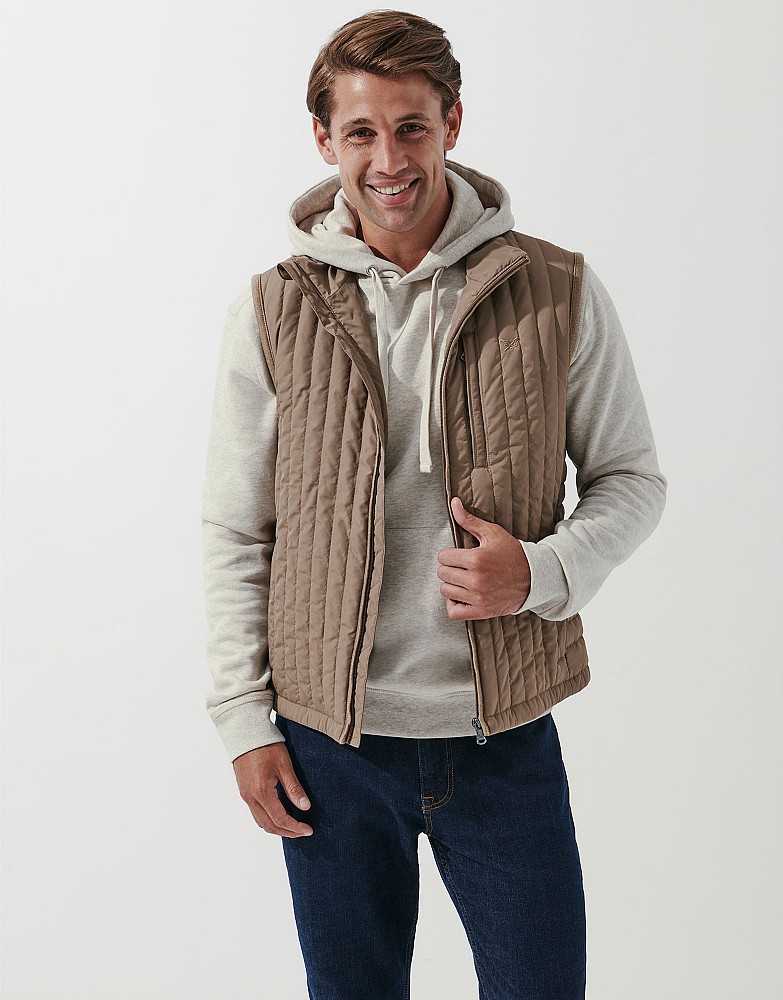 Men's Lightweight Hemsby Gilet from Crew Clothing Company