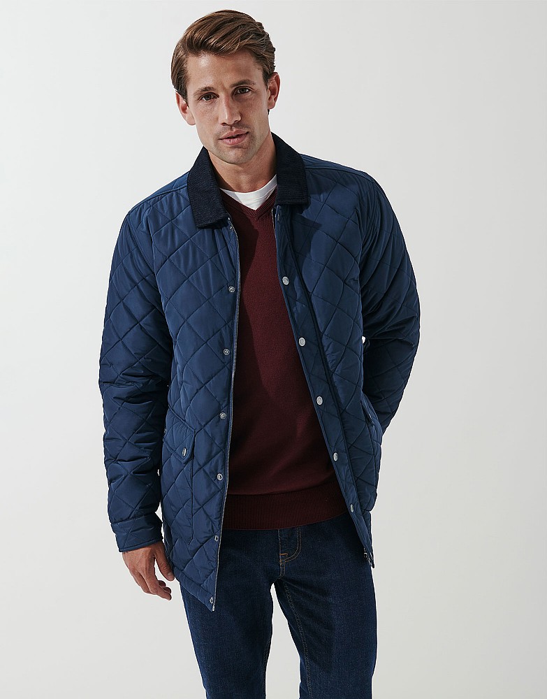 Men's Quilted Jacket from Crew Clothing Company