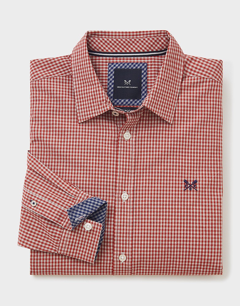 Crew Micro Gingham Marl Shirt