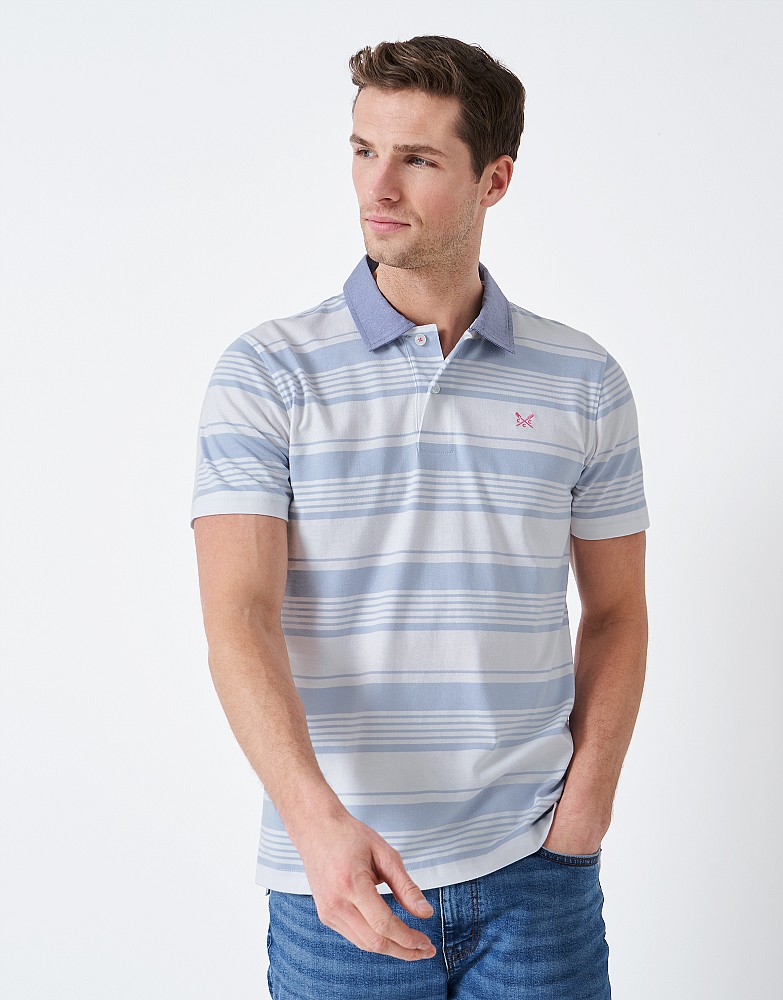 Epsom Stripe Polo Shirt