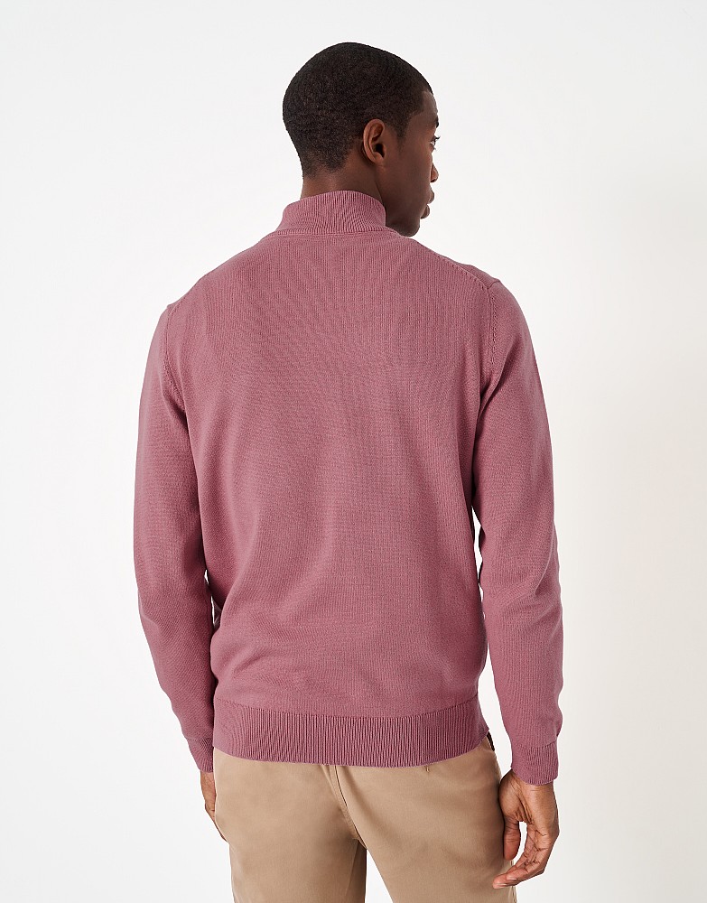 Mens pink cheap crew neck jumper