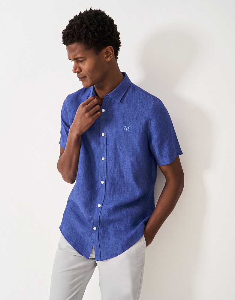 Short Sleeve Linen Shirt