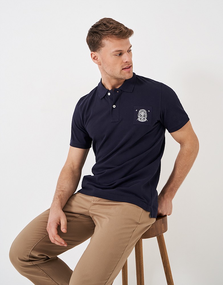 Salcombe Patch Polo Shirt