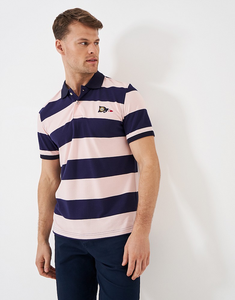 Men's Patsford Pique Polo Shirt from Crew Clothing Company