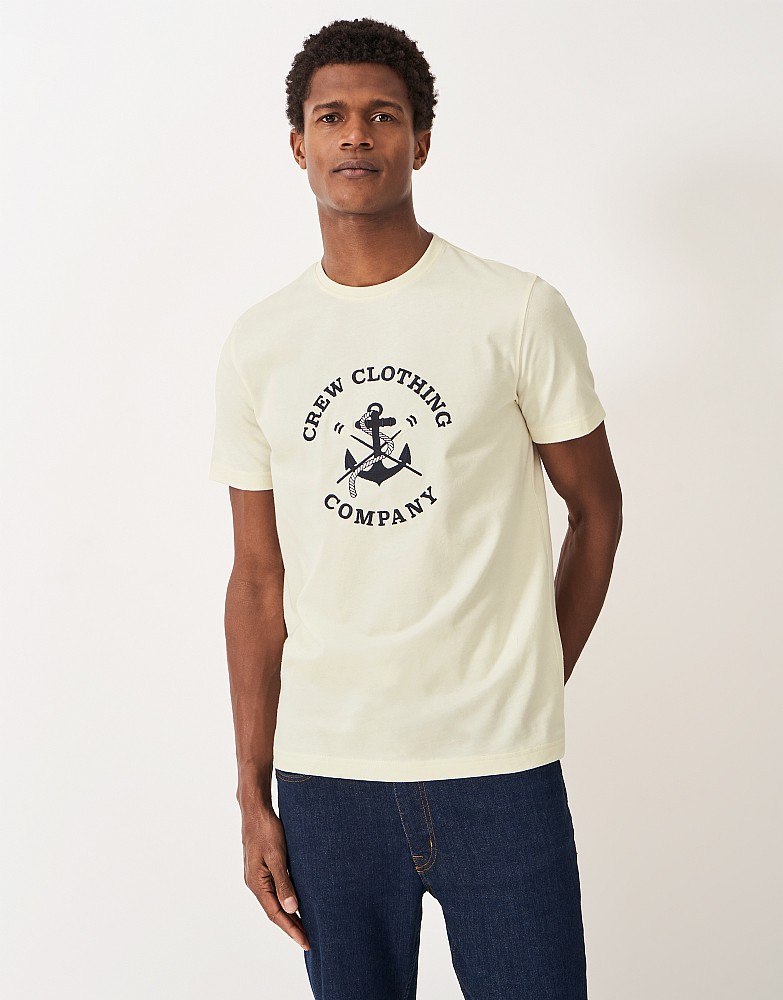 Embroidered Anchor T-Shirt