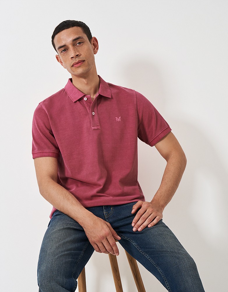 Garment Dye Polo Shirt