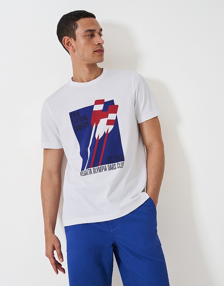 Printed Multi Oars T-Shirt