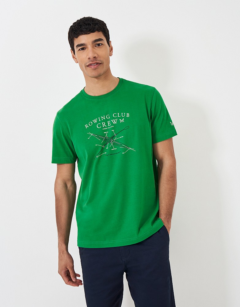 Printed Rowing Club T-Shirt