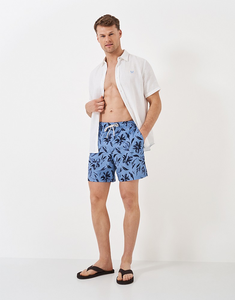 Painterly Floral Swim Shorts