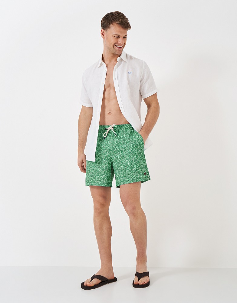 Tropical Leaf Swim Shorts