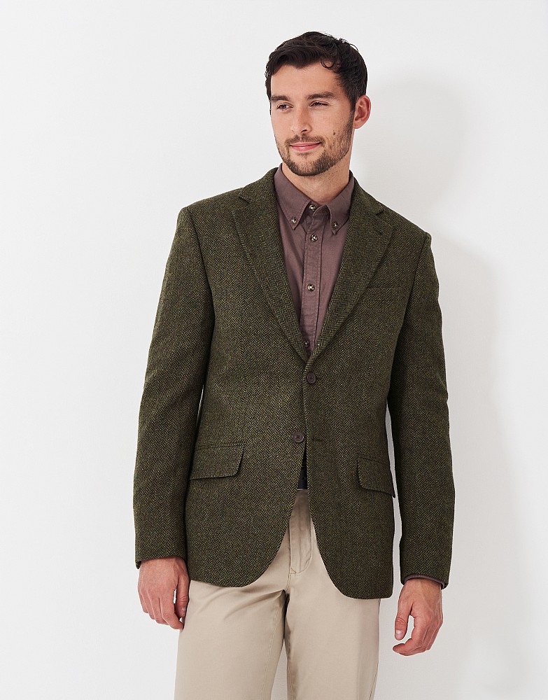 Racing green herringbone jacket hotsell