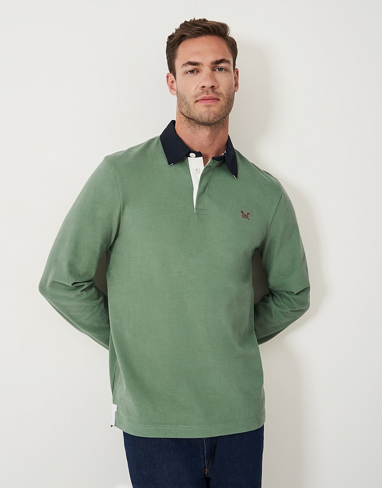 Classic Rugby Shirt in Green