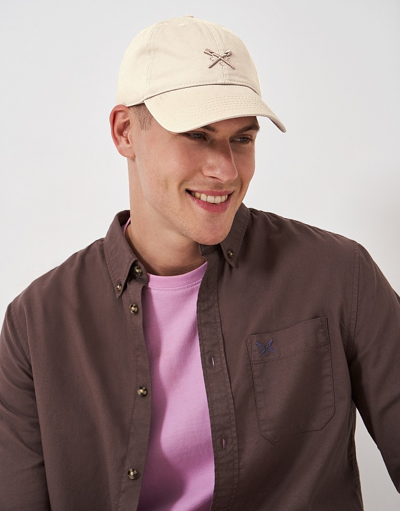 Men's Crew Cap - Stone from Crew Clothing Company