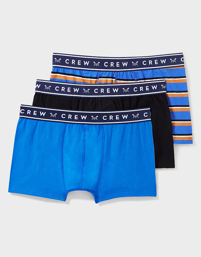 3 Pack Solid Boxers