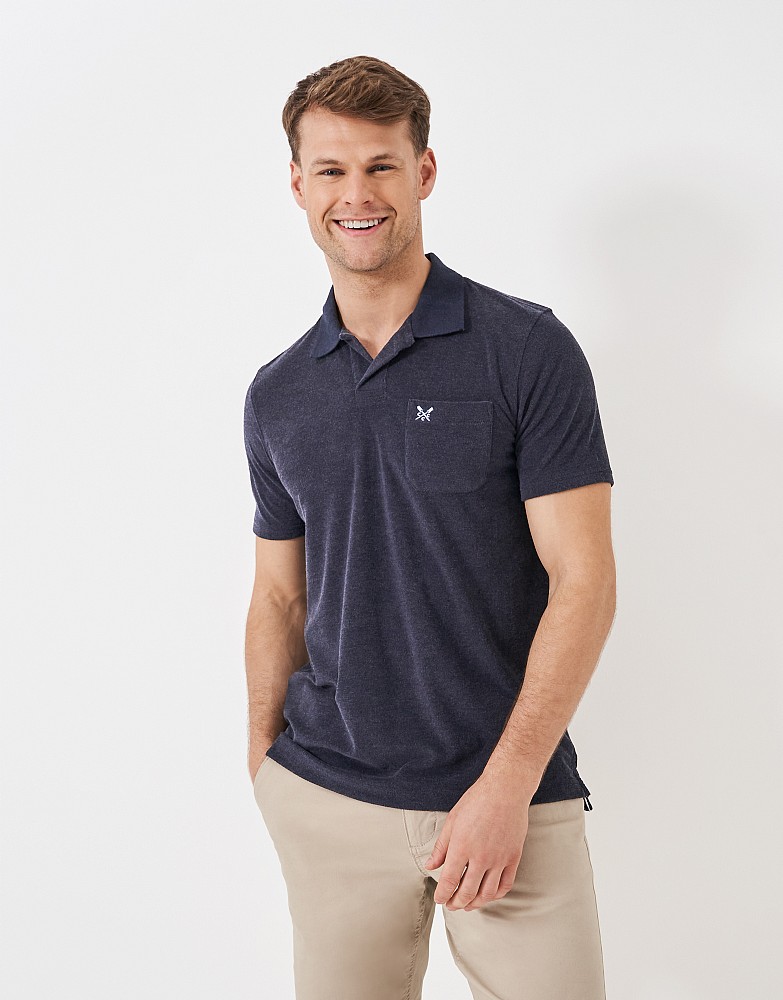 Towelling Polo Shirt