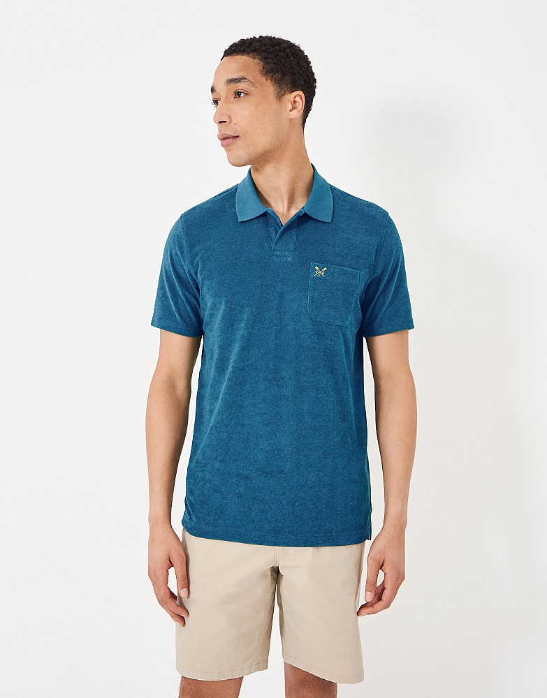 Towelling Polo Shirt