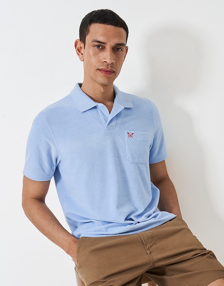 Towelling Polo Shirt