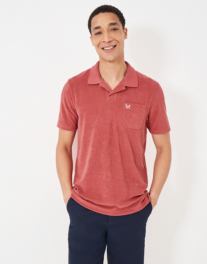 Towelling Polo Shirt