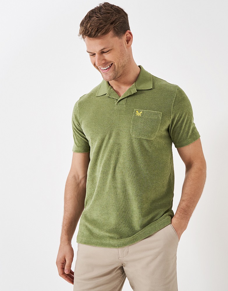 Towelling Polo Shirt