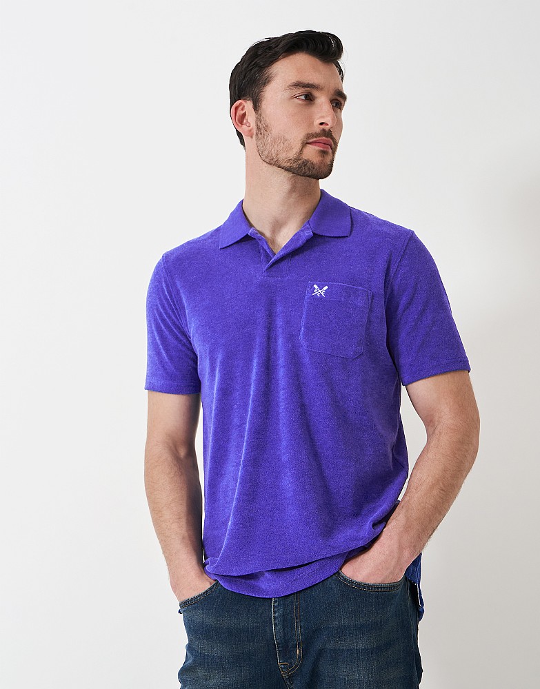 Towelling Polo Shirt