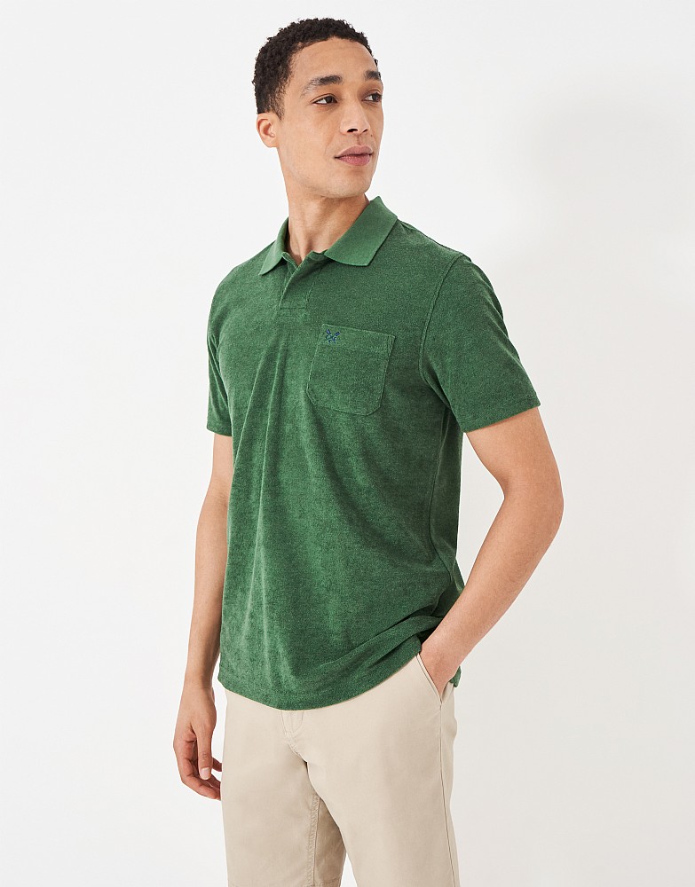 Towelling Polo Shirt