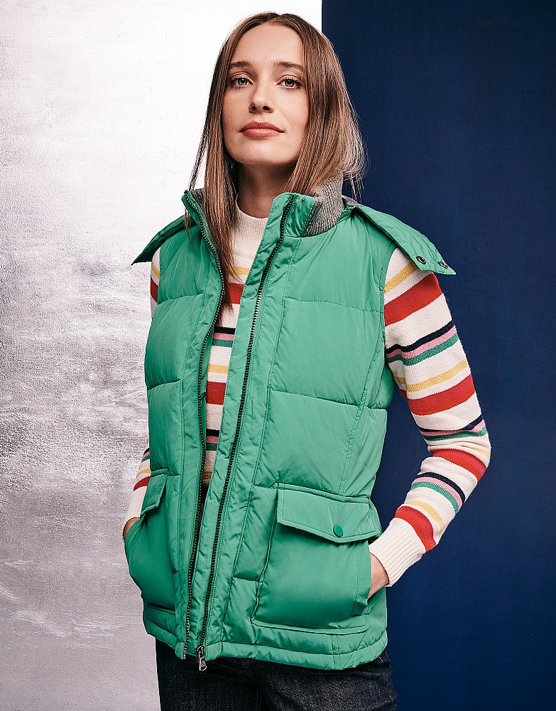 Women's Quilted Gilet from Crew Clothing