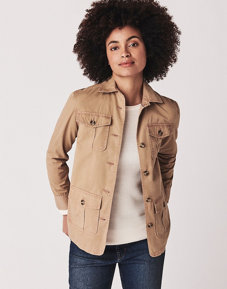 Women's Twill Field Jacket from Crew Clothing Company