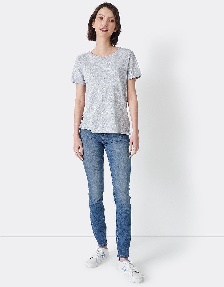 Women's Skinny Jean In Light Indigo from Crew Clothing Company