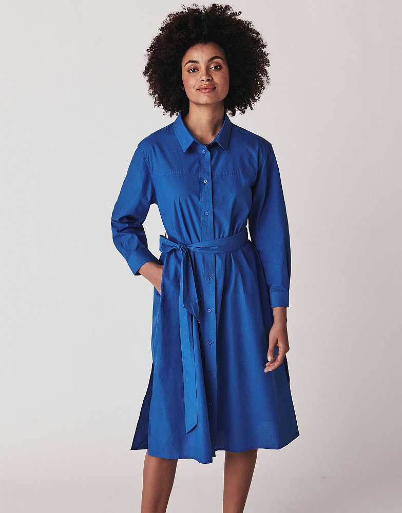 Women's Cotton Shirt Dress from Crew Clothing Company