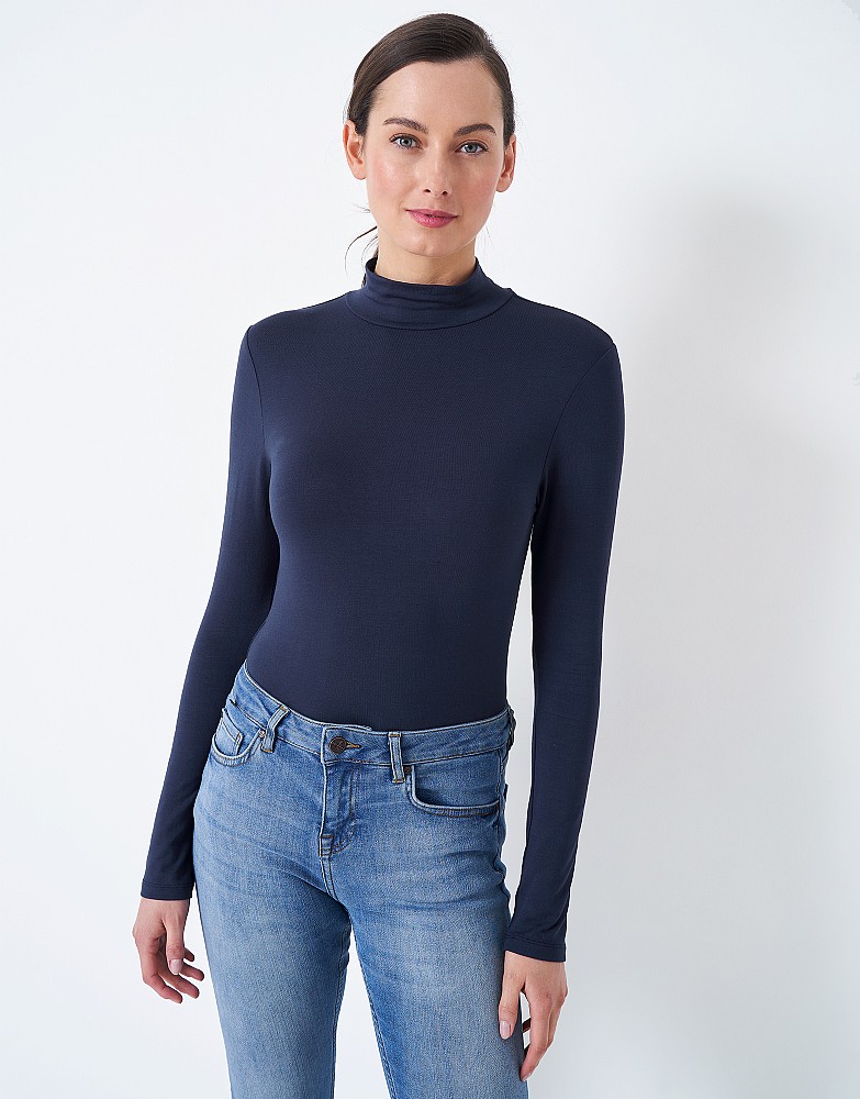 Second Skin High Neck Top