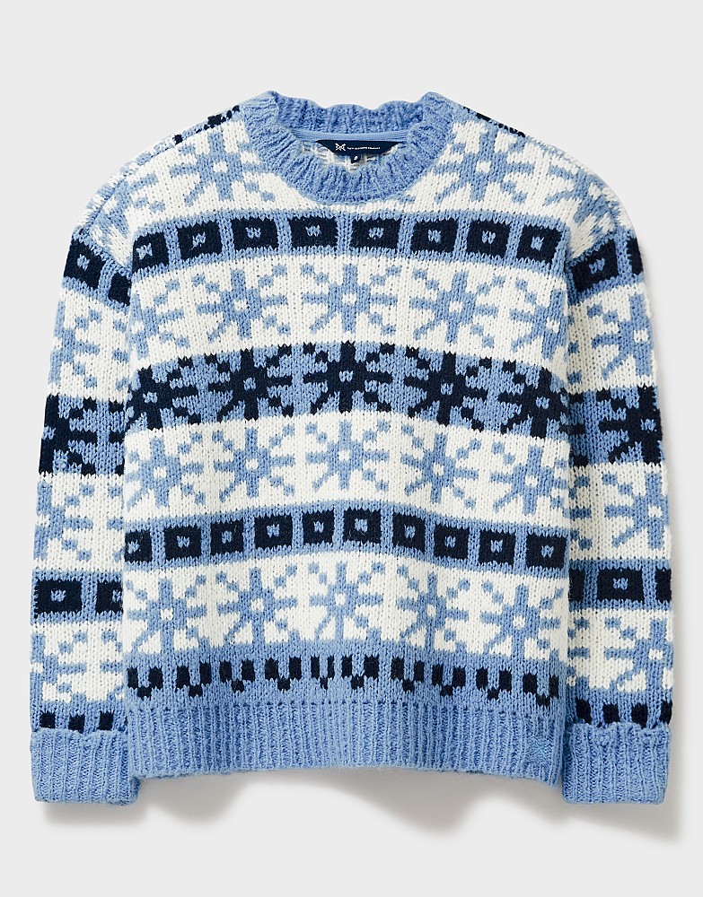 Women's Rosie Fairisle Jumper from Crew Clothing Company