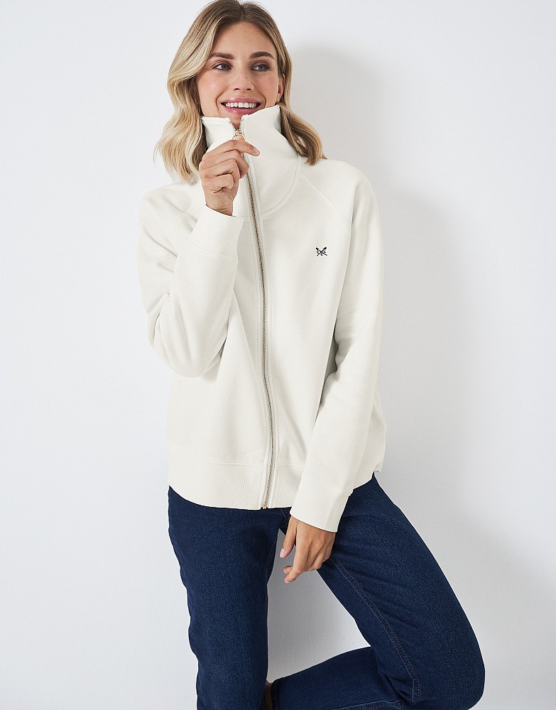 Kayla Zip Through Sweatshirt