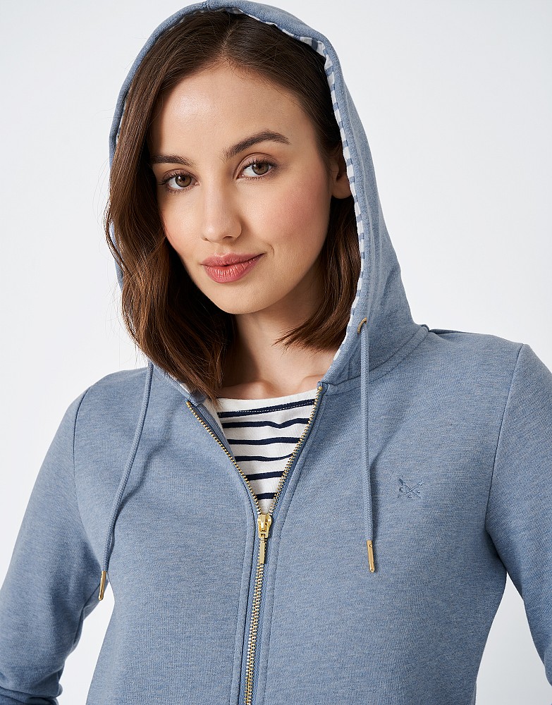 Women's Zip Through Hoodie from Crew Clothing Company