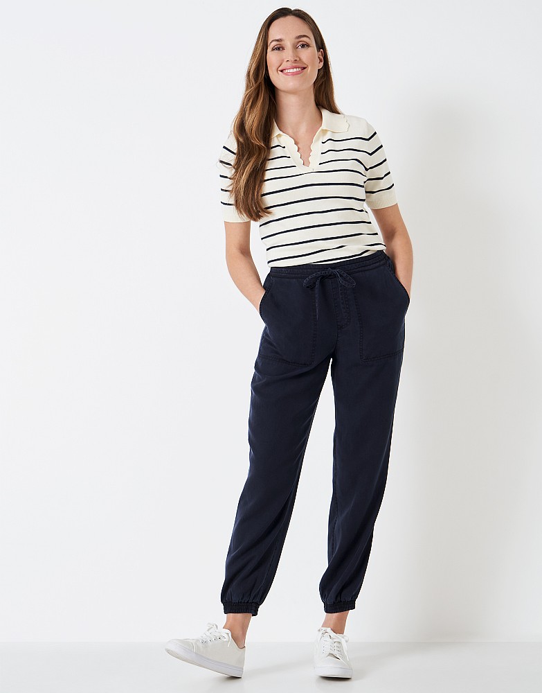 Women's Adler Twill Jogger from Crew Clothing Company