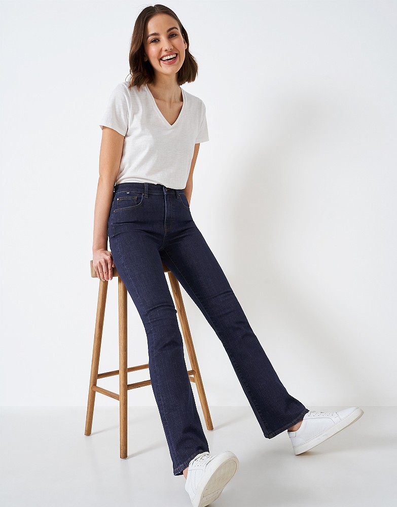 Women's Addison Bootcut Jeans from Crew Clothing Company