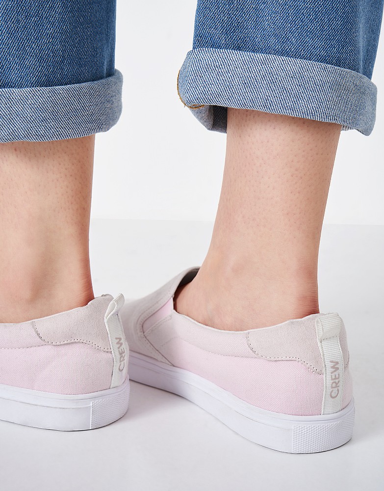 Slip on sales sneakers canvas